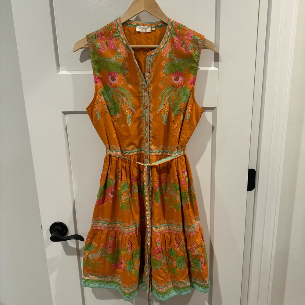 NWOT RARE Banjanan Desert Cactus Mini Dress Size M